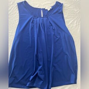 Mine Royal Blue Sleeveless Blouse